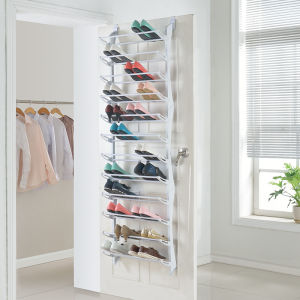 Wall-mounted Multi-tier Space-saving Shoe Rack