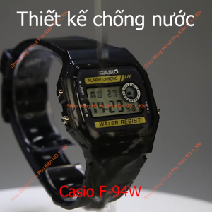 Đồng Hồ Điện Tử CAS|O Thời Trang  9 Sx tại Thailand Chống Nước Tuyệt Đối Pin Lâu 7 Năm Đầy Đủ Chức Năng Chống Sốc ch10