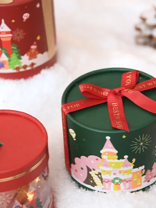Christmas Party Essential: Red Handbag Cartoon Candy Box – Perfect for Gifting Sweets to Kids & Guests