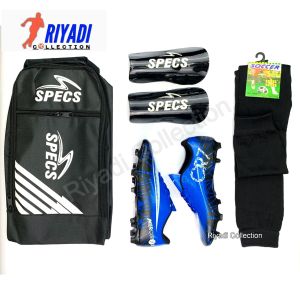 Sepatu Bola Anak Paket Komplit 5 (Sepatu Kaos kaki anak deker tas Jersey) Usia SD-SMP