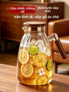 GIANXI | Bình Nước Kính Dung Lượng Lớn Chống Nhiệt Bền