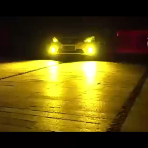 2Pcs H11 H8 LED Car Fog Light Yellow Anti Fog Bulbs 4300K 100W 1500LM Ultra Bright DRL