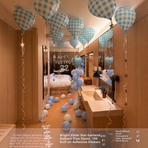 SHIERAI | Birthday Surprise Decorations Love Star Hanging