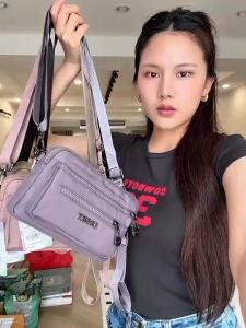 LK-237 (CH 7402) 🎒🧡กระเป๋าสะพายข้าง ใบเล็กน่ารัก สุดน่าเลิฟ คุณภาพเริ่ด ใช้ละต้องติดใจจจ🤩