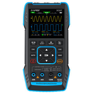 FNIRSI | Dual Channel 50M Oscilloscope 4.5 Digit Multimeter Signal Generator