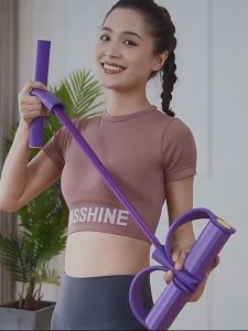 Đa chức năng dây kéo căng Băng tập đàn hồi đàn hồi puller chân kéo dài tập luyện để thon thả tập thể dục cơ động thiết bị Pilates