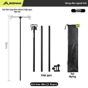 BSWOLF | Cột Đèn Du Lịch Di Động