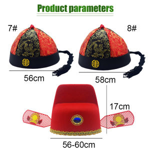 Topi China Champion Topi Judge Bao Hakim Bao Haloween Imlek Topi Adat China Tradisional