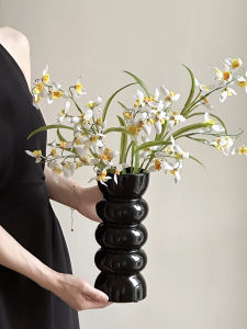 Luxury Small Orchid Artificial Flowers Home Decorations French Style Living Room Dining Table Decoration Props Photography Props