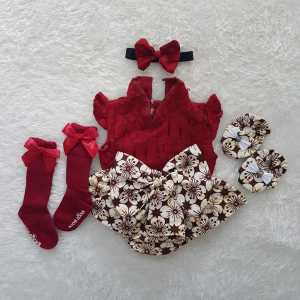 Baju Bayi Batik Bloomer set