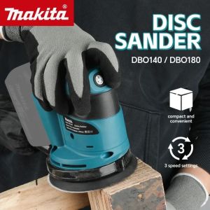 Makita | Makita DBO180Z 18V Brushless Cordless Orbital Sander Multi Speed Polisher for Home DIY and Professional Wood Sanding Bare Tool