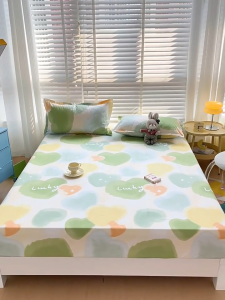 Bedsheet Single/Super single/Queen/King Size Free pillowcase Colorful Premium Cotton Hotel Quality