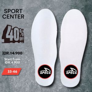 Insole Sepatu/Telapak Dalam Spec Hold Series Pria & Wanita