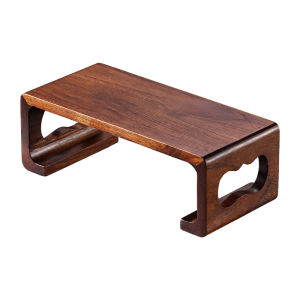 YILI DECO | Elevated Base Chinese Style Wooden Buddhist Altar Shelf
