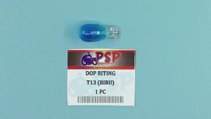 Dop Riting T13 (Biru) Harga Per 1 PC - Bohlam Lampu Sein Sen Ritting Reting 12 Volt 10 Watt Warna