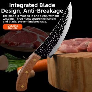 plys | Sharp Meat Cleaver and Fruit Knife for Cutting and Slaughtering Pork and Beef