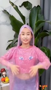 เสื้อกันฝนใช้แล้วทิ้ง/Homequality.TH/ฉุกเฉินแบบใช้แล้วทิ้ง