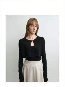Sun Protection Black Lightweight Cardigan Summer