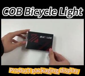 BUCKLOS COB Bicycle Light Rechargeable Waterproof warning light High Light Safety Bike Lamp Cycling Accessories