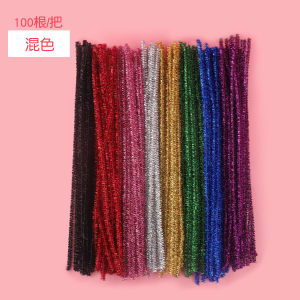 Hair Root Twist Stick Color Wool Tops Free Tutorial Creative Kindergarten Handicraft DIY Material Educational Toy Plush Strip