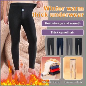 Padded Pants Anti-static Cold Weather Warm Pants Fall and Winter Mens Winter Pants Thickened Pants