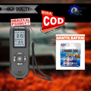 Hw 300 S Pengukuran Ketebalan Cat / Dempul Mobil Digital