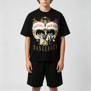 Hot Toys | Men T Shirt Women Tee Boys Girls Top Adults Children Parent Child Cotton kid Tshirts Michael Jackson MJ Y2K Hip Hop Graphic New