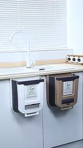 Kitchen Folding Trash Can Car Recycle Bin Trash Bin Kitchen Dustbin