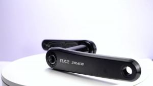 ZRACE | ZRACE RX2 165/170 3-Screw Interface Road / GRAVEL Crank 29mm High-Strength Spindle High-Precision CNC Machining,Black