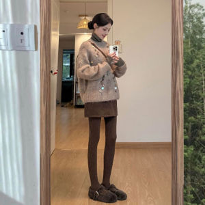 CHANGTONG | Áo Sweater Hàn Quốc Phong Cách Cao Cấp Retro Rộng Rãi