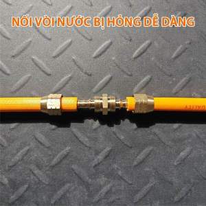 Đầu Nối Dây Xịt Rửa Xe Dây Phun Thuốc Dây Xịt 8.5mm Tiện Lợi Không Cần Máy Bấm