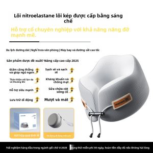 monqiqi | Gối Dây Chuyền Di Động Hỗ Trợ Cổ Khi Đi Du Lịch