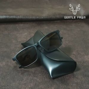 Gentle Fawn Kacamata Hitam Sunglasses Bentuk Kotak Polarized Bahan TR90 Anti Silau / Anti UV400 Fashion Pria Ringan dan Terbaru 3215