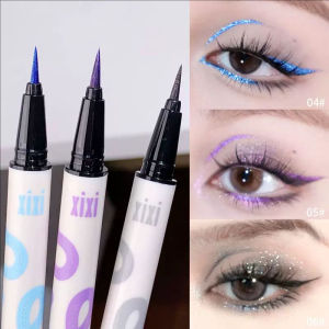 Dorisna Pearlescent Eyeliner Liquid Pen Shiny Silkworm Eye Shadow Stick Long-Lasting Smooth Glitter Eyeliner Makeup