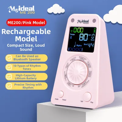 Bluetoth Enabled Chargeable Electronic Metronome