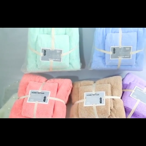 Nicedeal Bath Towel Set 2-Piece Soft Cotton High Absorbent Quick Dry Towels