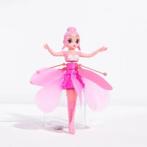 Hot Toys | Rotating Luminous Princess Helicopter Doll Dancing Airplane Gesture Induction Luminous Flying Toy Christmas Gift Holiday Gift