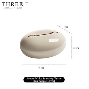 THREE LIFE | Magnetic Tissue Box