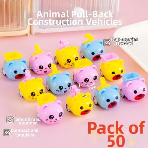 Mini Inertial Engineering Vehicle Animal Shape Toy Car