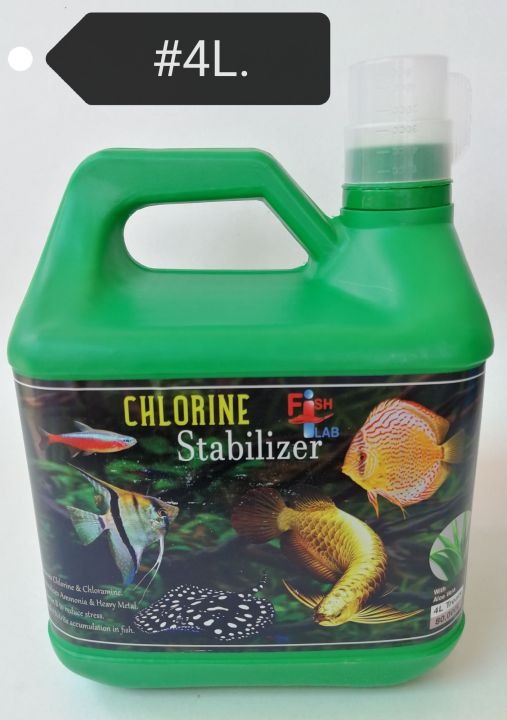 Picture of Fish Lab Chlorine Stabilizer Tap Water Conditioner Aquarium 4Litre ...
