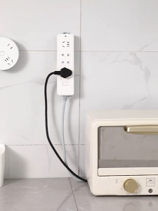 Mới Dây Nguồn Giá Đỡ Dây Điện Hoàn Thiện Giá Đỡ Liền Mạch Treo Tường Cắm Móc Đồ lặt Vặt Giá Để Đồ