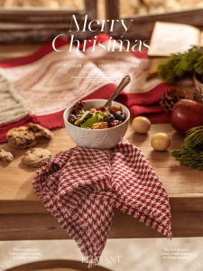 Túi Đựng Đồ Ăn Trưa Bằng Vải Cotton Sang Trọng Đỏ Cho Tiệc Cưới Năm Mới Túi Đựng Cốc Bằng Vải Cách Nhiệt Cho Bàn Ăn