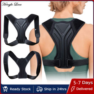 Hengfa Lina BraceTop Medical Adjustable Back Posture Corrector Spine Back Brace Shoulder Lumbar Support Belt Posture Correction Health Care