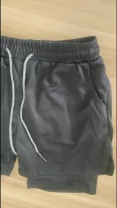 Quần Short Boxing Mùa Hè Nam Thoáng Khí Nhanh Khô In Họa Tiết Đồ Thể Thao Tập Luyện Hai Trong Một Chất Liệu Polyester Đúng Size