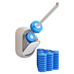 Joybos | Cọ Toilet Dùng Một Lần 360 Độ Có Thể Gắn Tường