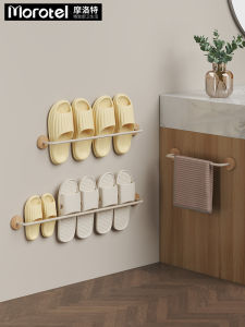 Giá Treo Giày Phòng Tắm Bằng Gỗ Nguyên Khối Không Cần Khoan Giá Để Giày Phòng Tắm Treo Tường Giá Để Giày Sau Cửa Giá Để Đồ