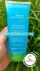 Sữa Rửa Mặt Bioderma Sebium Gel Moussant Dành Cho Da Dầu & Hỗn Hợp 100mL 200mL & 500mL