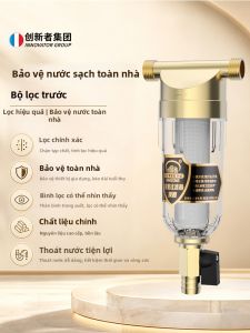 CHUANGXINZHE | Pre-filter High Flow Whole House Central Pipeline Water Purifier