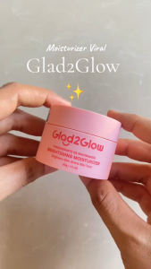 GLAD2GLOW Pomegranate Brightening Moisturizer 30g Pelembab Day Night Whitening Glowing Face XX323