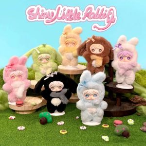 AYOR TOYS ShyShy Flashing World Series Cute Vinyl Face Blind Box Toys Charms Collectible Trendy Plushie Keychain Birthday Gifts